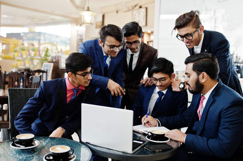 Business team planning
